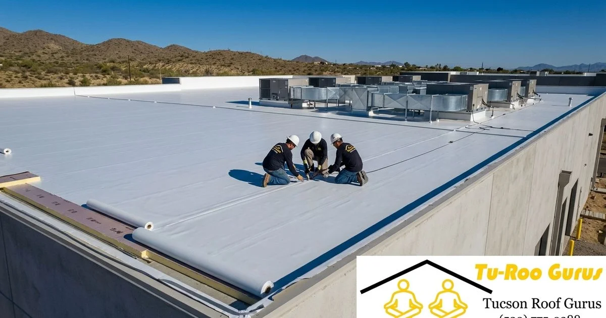 Tucson Flat Roofing — Commercial & Low-Slope Systems for Southern Arizona