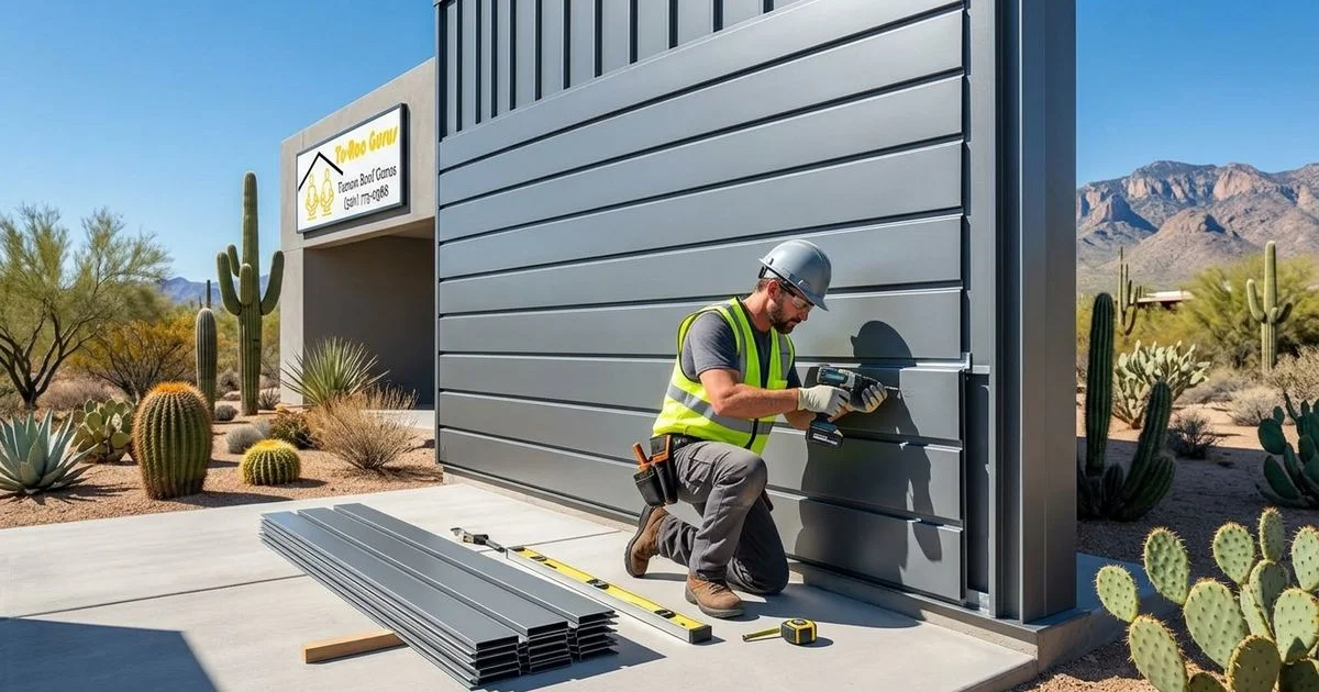 Professional Metal Siding Installation in Tucson