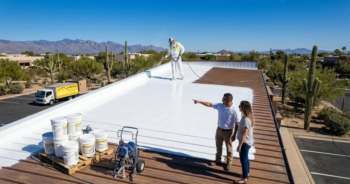 Reflective Roof Coatings That Cut Cooling Costs in Tucson
