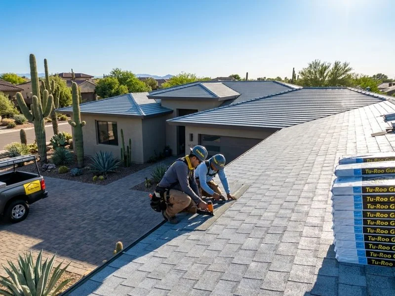 Shingle Roofing project 3 in Tucson