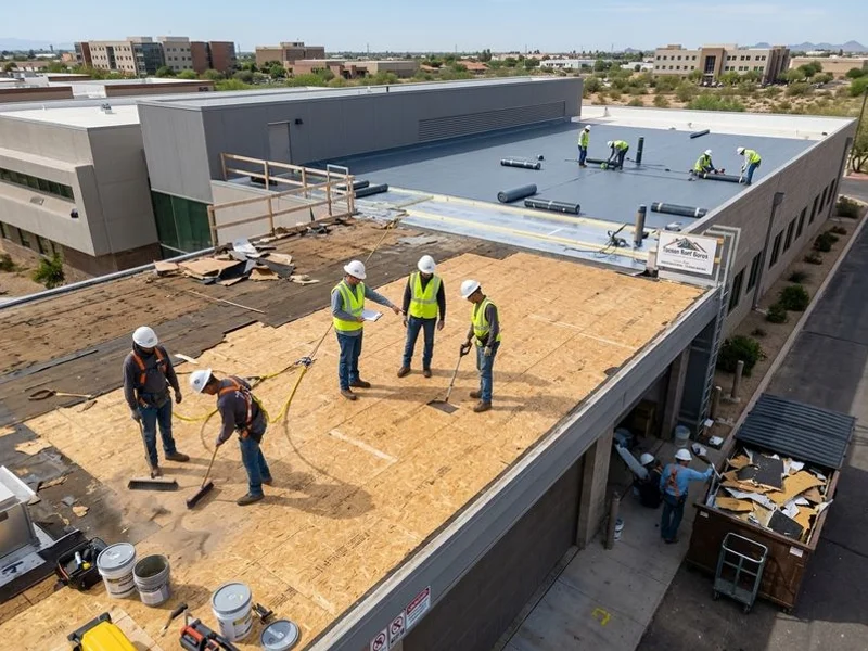 Roof Replacement project 1 in Tucson