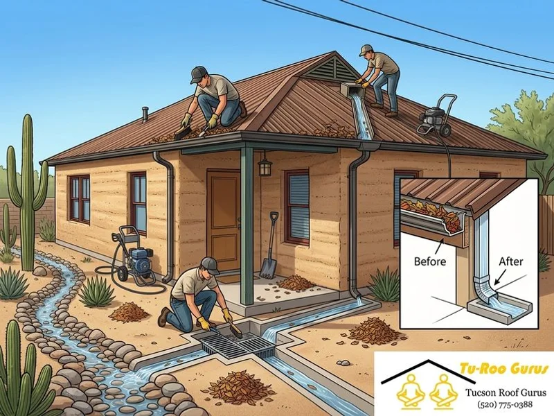 Roof Maintenance project 3 in Tucson