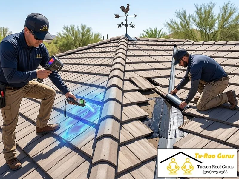 Roof Repair project 1 in Tucson