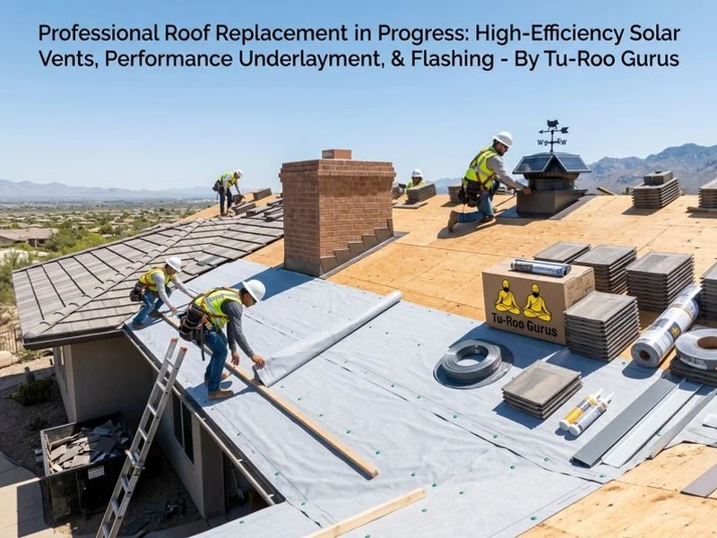 Roof Replacement project 2 in Tucson