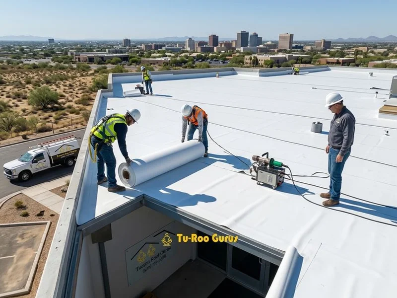 Flat & Low-Slope Roofing project 1 in Tucson